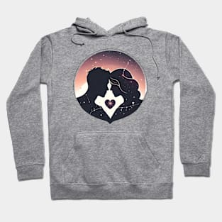 Discover True Romance: Art, Creativity and Connections for Valentine's Day and Lovers' Day Hoodie